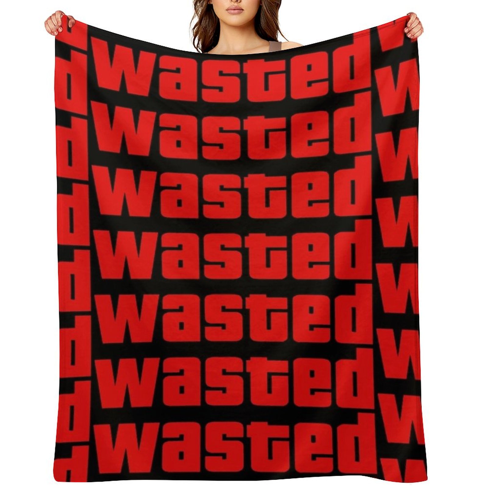 3D Printing Waste - Wasted Throw Blanket Picnic Moving For