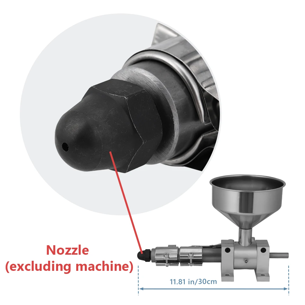 3D Printing Waste - 1.75mm Filament Making Nozzle Squeeze Output
