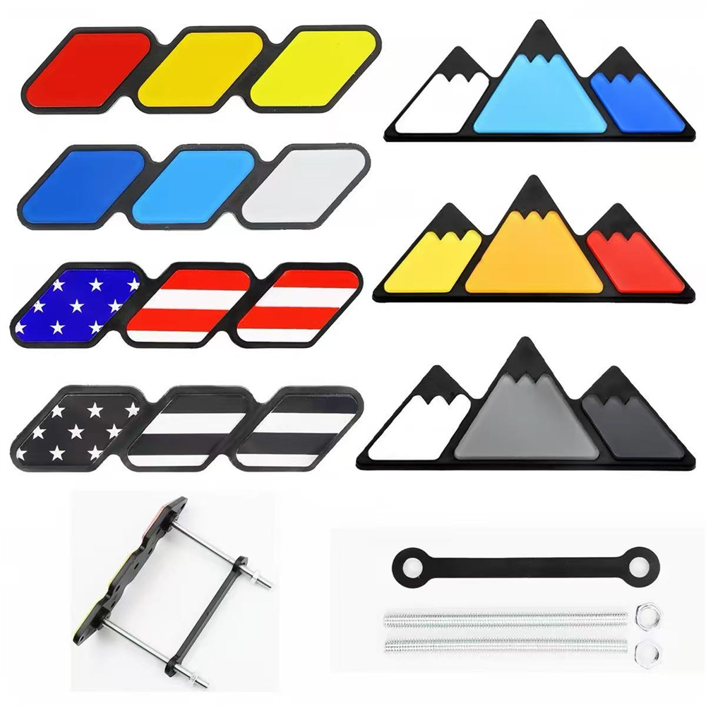 3D Printing Car - 1Pc Aluminum 3D Tri Color Snow
