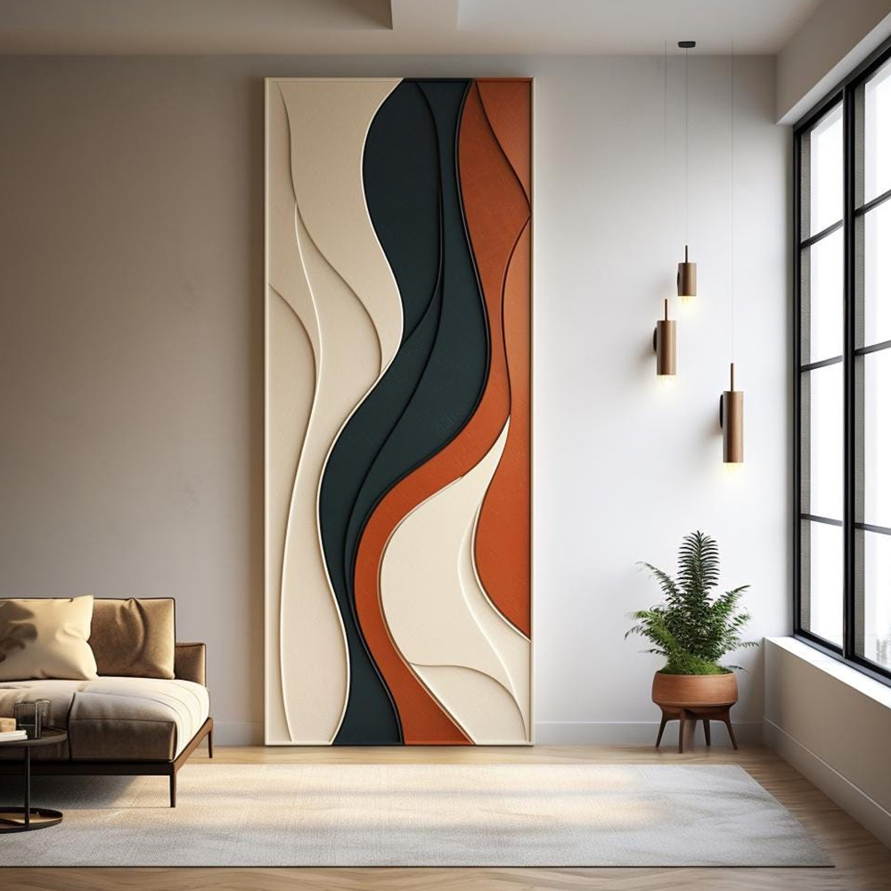 3D Minimalist Abstract Large T - 3D Printing Wall review and price