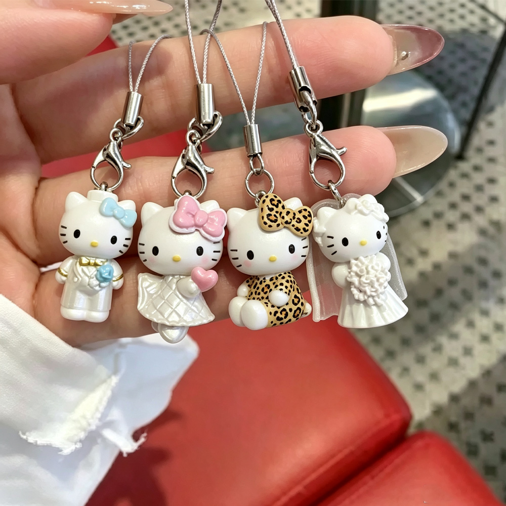 Cute 3D Hello Kitty Phone Char - 3D Printing Model Free review and price
