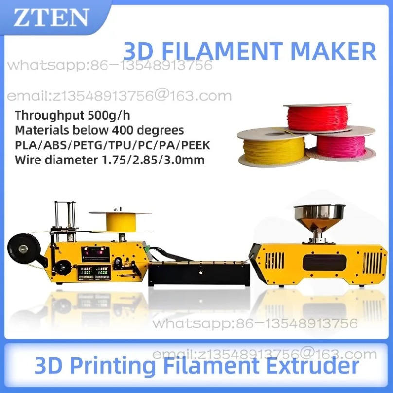 Mini Desktop Plastic Extruder  - 3D Printing Waste review and price