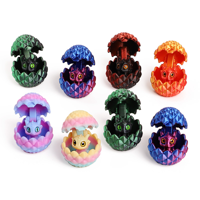Cute 3D Printed Dragon Eggs wi - 3D Printing Gif review and price