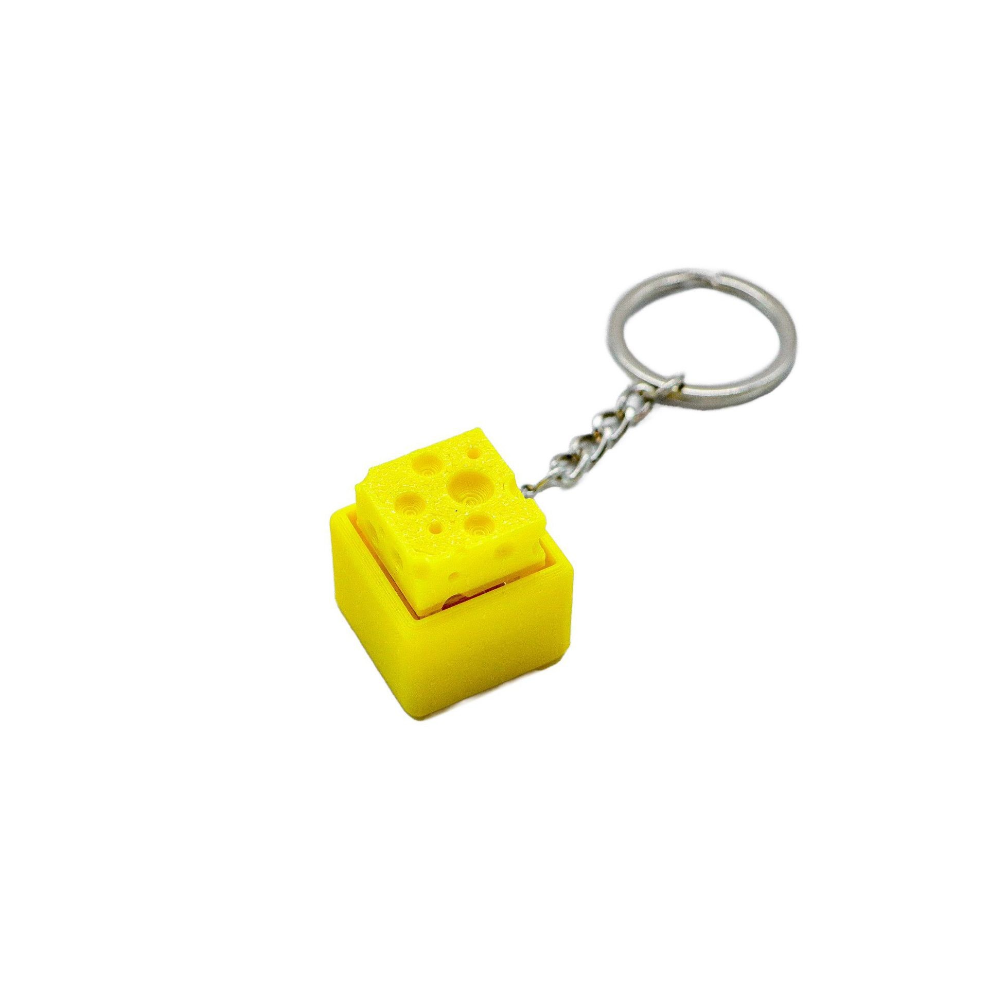 3D Printed Mini Cheese Keyboar - 3D Printing Gif review and price