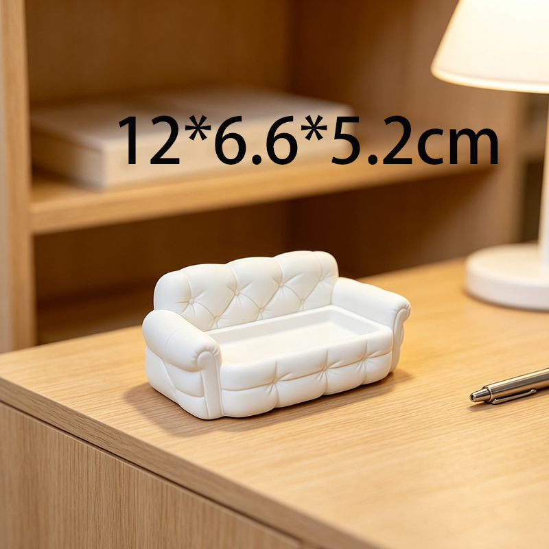 3D Printed Mini White Sofa Jew - 3D Printing Earrings review and price