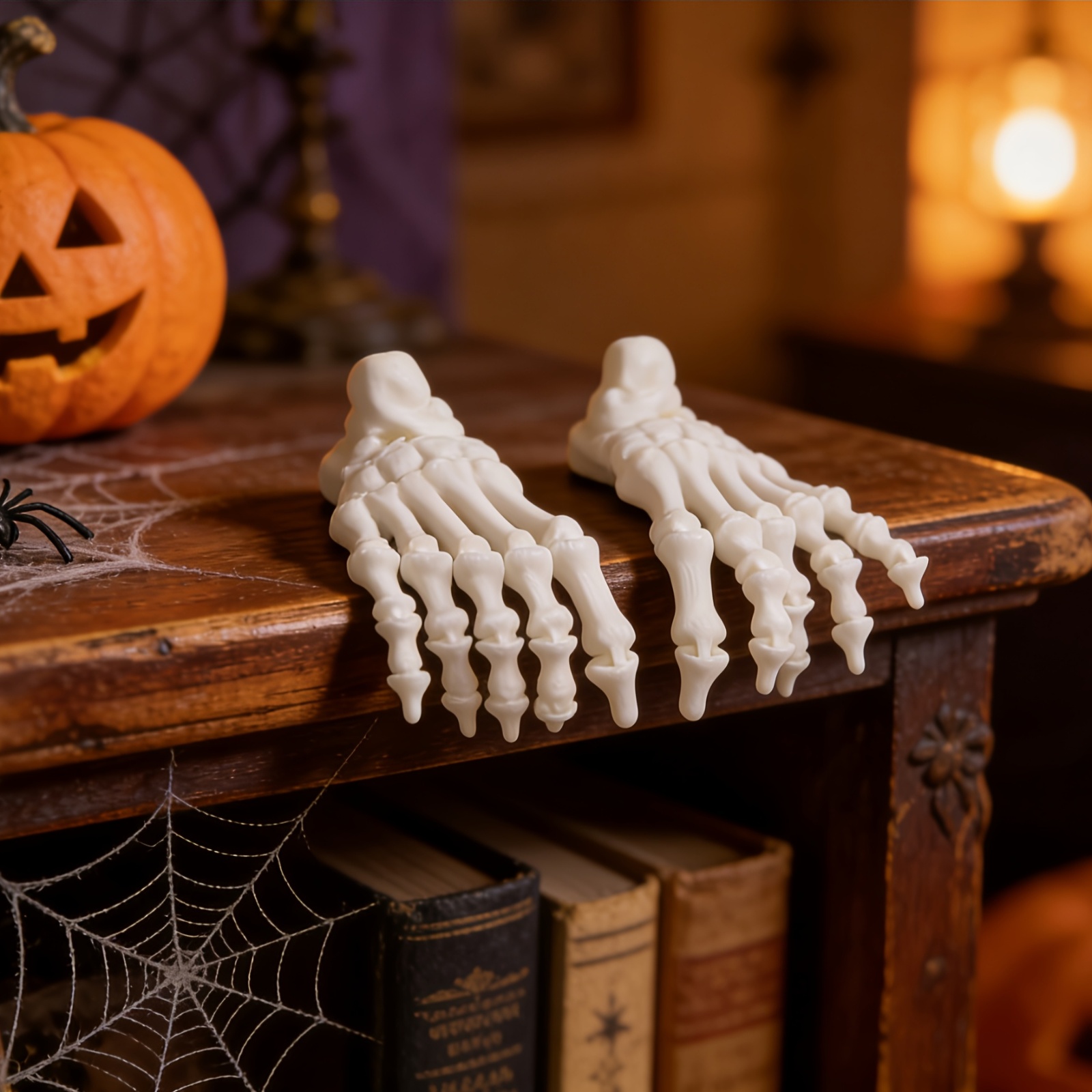 2pcs 3D Printed Skull Feet Han - 3D Printing Gif review and price