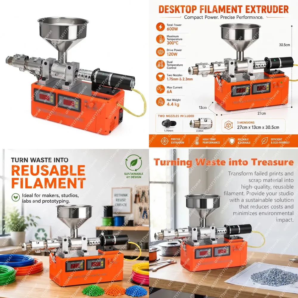Desktop 3D Printing Filament E - 3D Printing Waste review and price