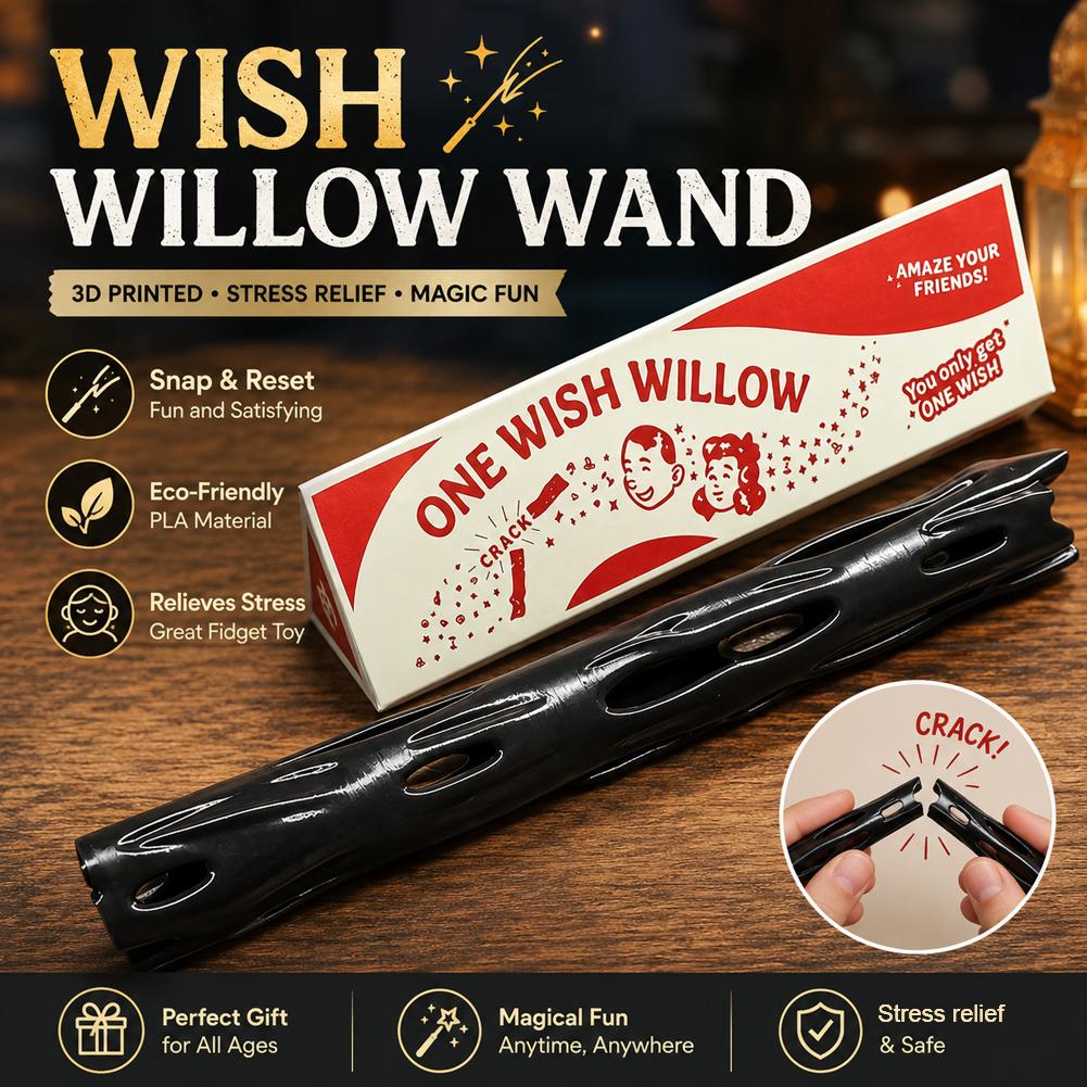 3D Printed One Wish Willow Key - 3D Printing Gif review and price