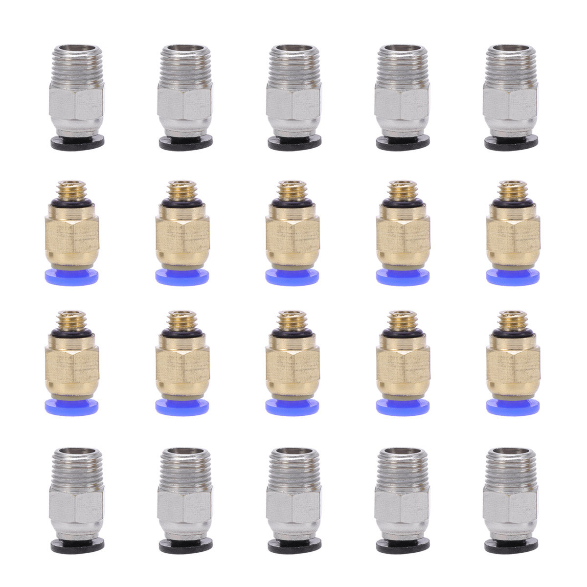 20Pcs Pneumatic Push Connector - 3D Printer Extruder review and price