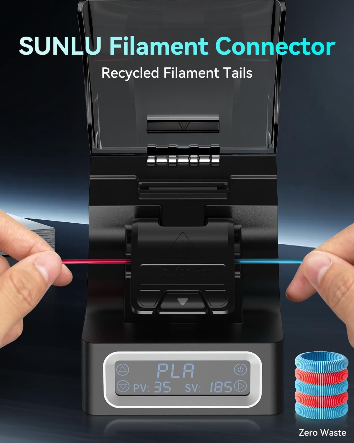 SUNLU FC01 Filament Connector  - 3D Printing Waste review and price
