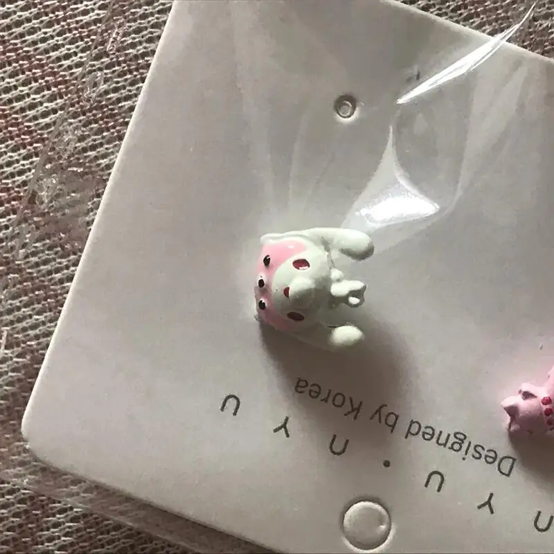 Gloomy Bear Cute Asymmetric Ca - 3D Printing Earrings review and price