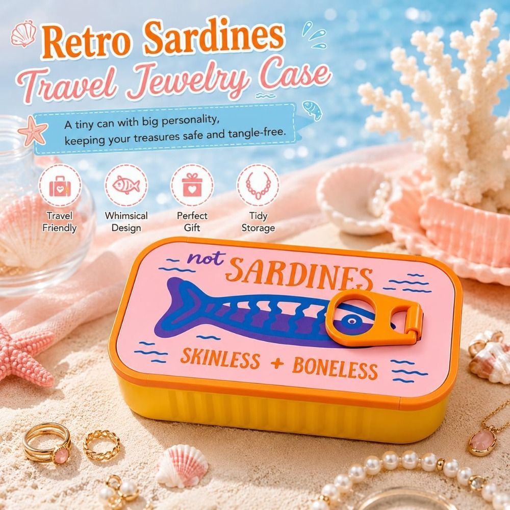 Gifts Plastic Sardine Jewelry  - 3D Printing Earrings review and price