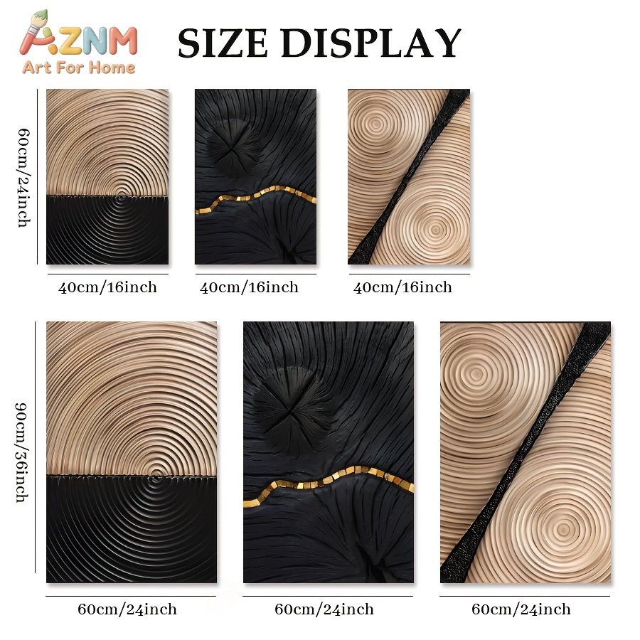 AZNM Wabi Sabi Abstract Wood G - 3D Printing Wall review and price