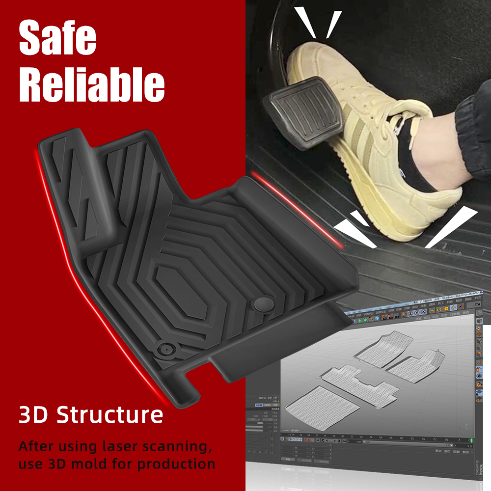 3D TPE Car Floor Mat for Nissa - 3D Printing Car review and price