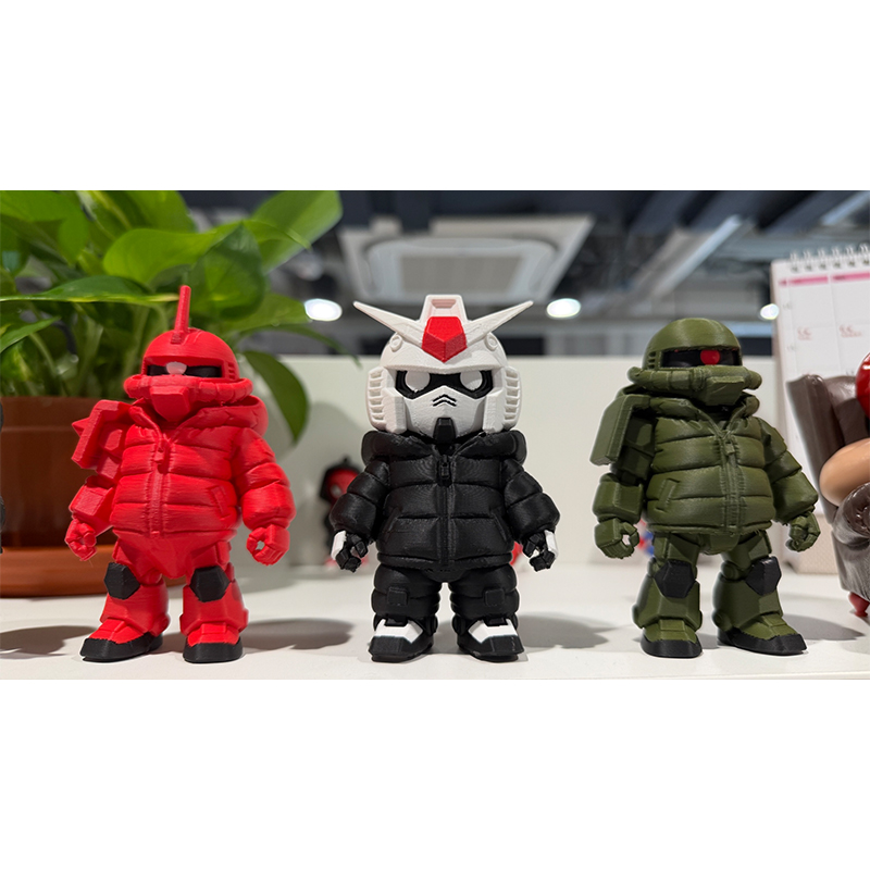 Yige Model Q Version Zaku Rx-0 - 3D Printing Gif review and price